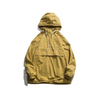 Pul&ocirc;ver masculino personalizado do fabricante OEM City Outdoor Cargo Hoodie Cor s&oacute;lida Casual Top com capuz