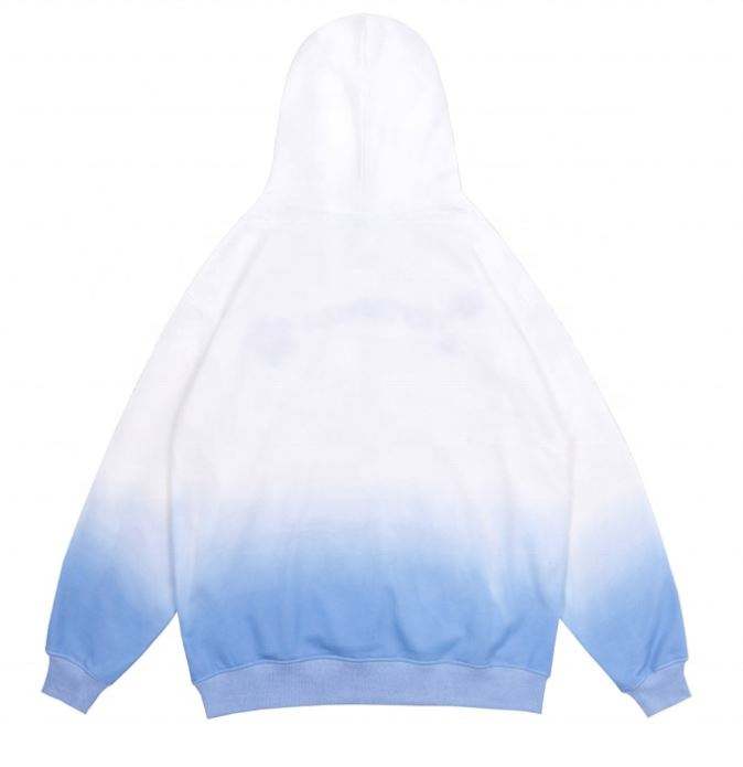 Producent OEM Dostosowana, gradientowa, swobodna, niestandardowa bluza Bluzy z kapturem w dużych rozmiarach Męskie bluzy z kapturem