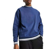 OEM-fabrikant op maat gemaakte heren trui met ronde hals en ribbels, oversized katoenen effen sweatshirt