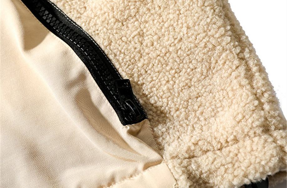 Oem v&yacute;robce Mikina s kapuc&iacute; na m&iacute;ru Big Yards P&aacute;nsk&eacute; oblečen&iacute; M&oacute;da Kapesn&iacute; granulovan&yacute; Fleece Pullover Jacket