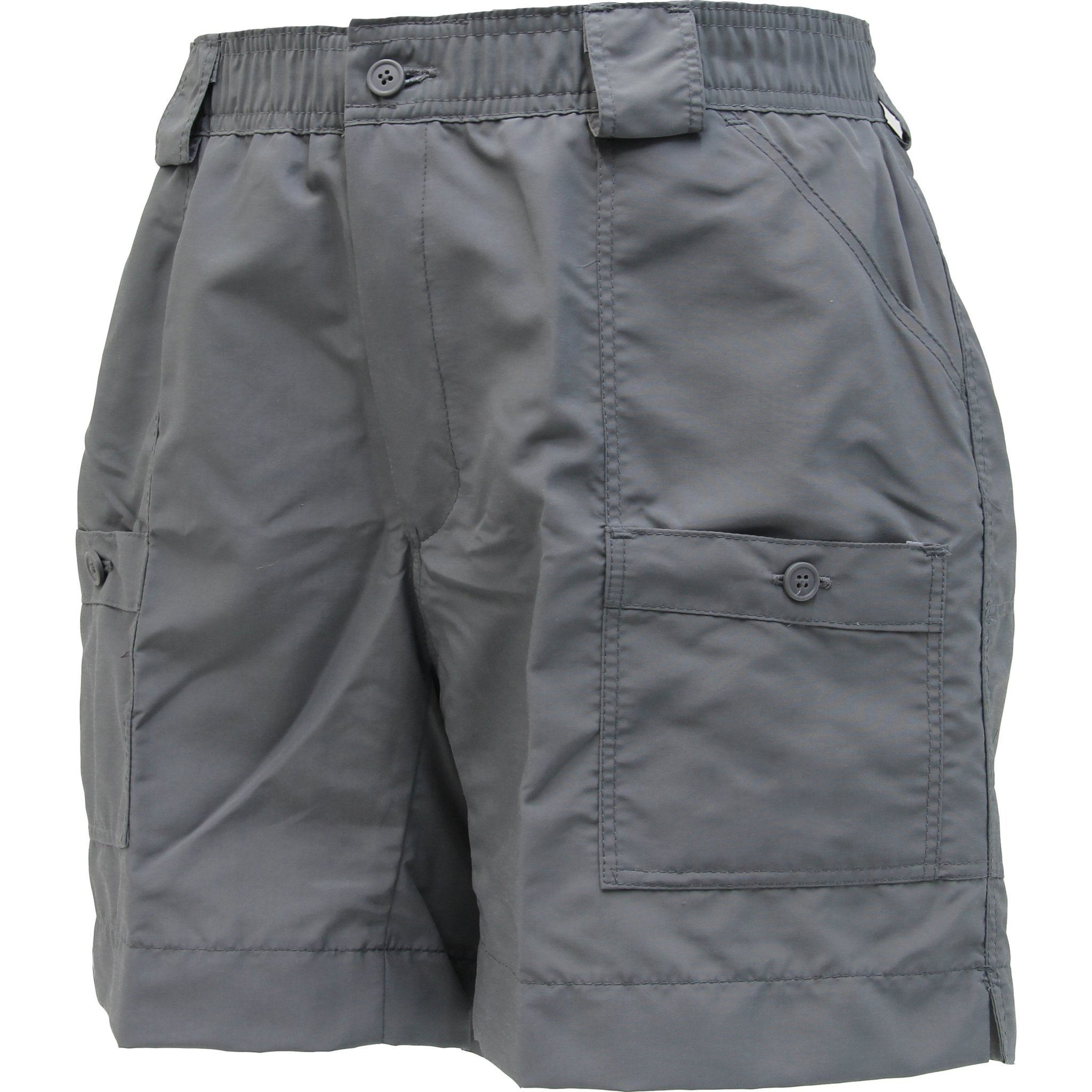 Fabricante OEM, logotipo personalizado, cintura el&aacute;stica oculta, pantalones cortos de pesca de secado r&aacute;pido para hombres, informales