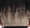 Fabricante OEM personalizado tingido de gravata casual moletom personalizado com capuz de grandes dimens&otilde;es