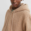 Fabricante OEM personalizado inverno calor moda manga longa streetwear solto cord&atilde;o z&iacute;per casacos masculinos com capuz