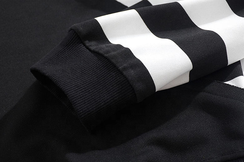 Κατασκευαστής OEM Customized Stripe Casual Custom Φούτερ Plus Size Hoodies Ανδρικές κουκούλες