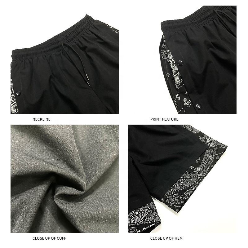 Factory Custom LOGO Ανδρικά σορτς για πάρτι Paisley Casual σορτς