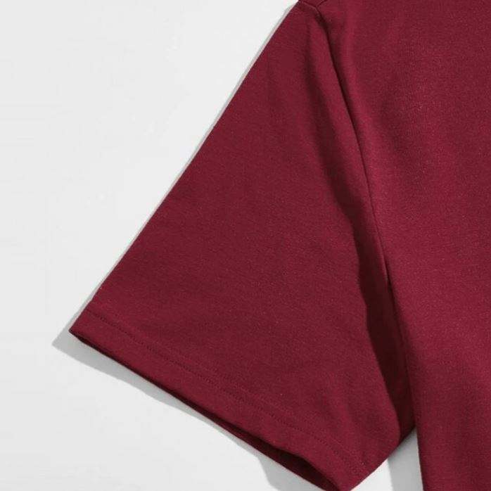 Nye mote treningsdresser 2021 S&oslash;m Frontdetalj Ensfarget Sommertreningsdress for menn