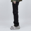 OEM Manufacturer Pocket Cotton Athleisure Custom Rectus Leg Strap et Zipper Cargo Pants