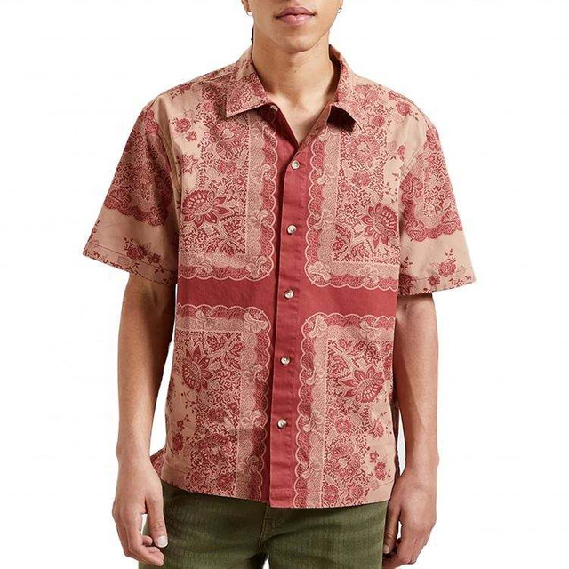 OEM-fabrikant Aangepaste zomer Hoge kwaliteit positionering Afdrukken Shirts Heren