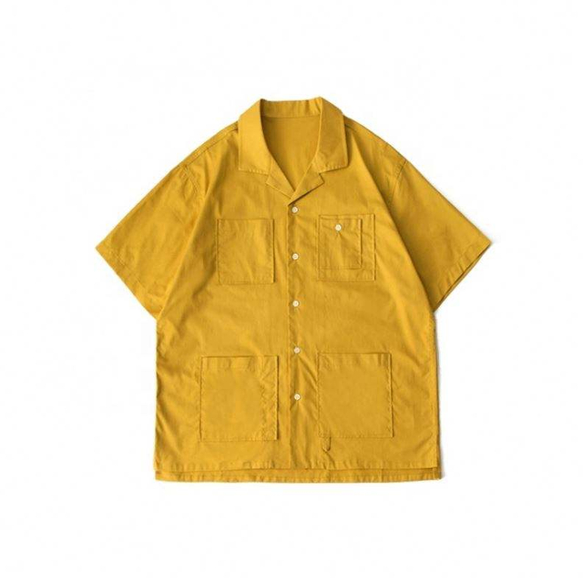 Чоловіча проста вільна зручна сорочка з коротким рукавом Cargo від OEM-виробника