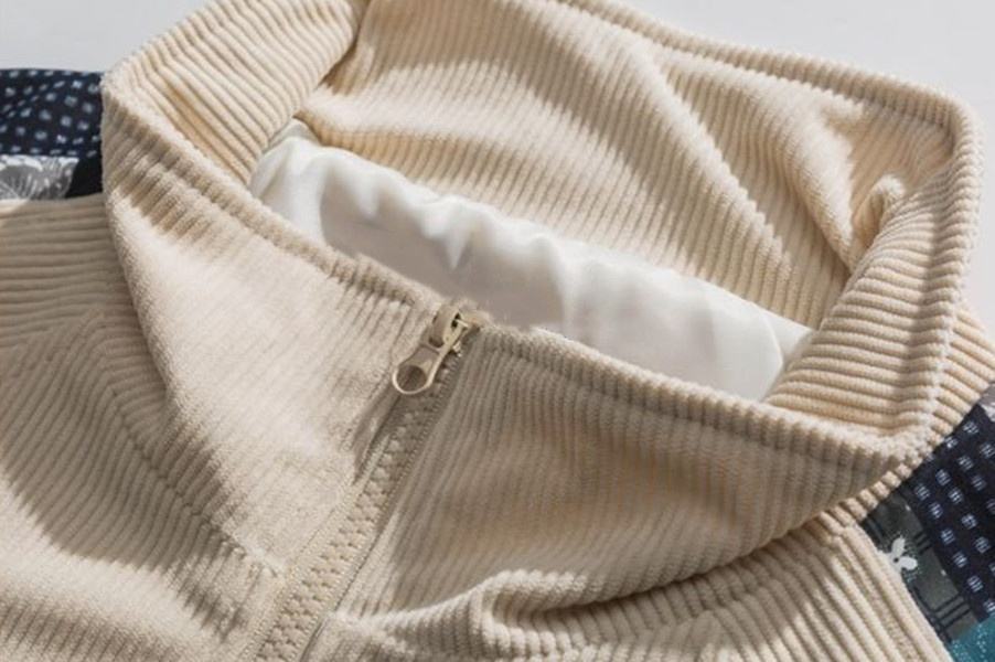Oem-valmistajan vaatteet Miesten Muodikas Persoonallisuus Kontrasti V&auml;ri Ommel Casuals Takkiin