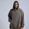 OEM Producent Custom Halv lynl&aring;s Pullover Oversize h&aelig;ttetr&oslash;je herret&oslash;j