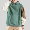 OEM v&yacute;robce Custom Unisex Bavlna Color Block Pullover Tech Fleece P&aacute;nsk&eacute; Hip Hop Oversized Mikiny