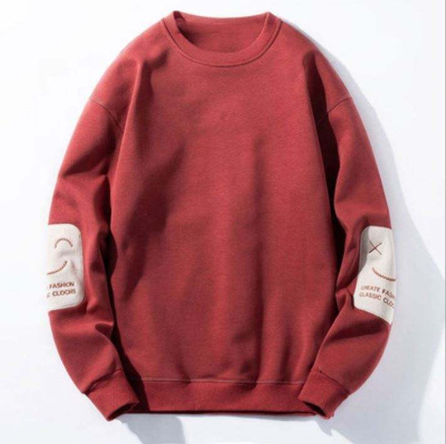 Κατασκευαστής OEM Προσαρμοσμένα Ανδρικά Ενδύματα Casual Fashion Μονόχρωμα Πουλόβερ Streetwear Μακρυμάνικο πουκάμισο για άνδρες