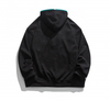 Sudaderas con capucha de encargo del tama&ntilde;o extra grande de las mangas largas de la capilla de la cremallera del bordado del fabricante del OEM ocasionales