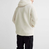 OEM Tillverkare M&auml;n Vinter V&auml;rme H&ouml;g kvalitet L&aring;ng&auml;rmad Polyester Dragsko Pullover Ull Fleece Huvtr&ouml;jor