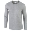 Oem 100 Cotton Blank Casual t&auml;yshihaiset T-paidat Valmistaja Custom Miesten pitk&auml;hihainen T-paita