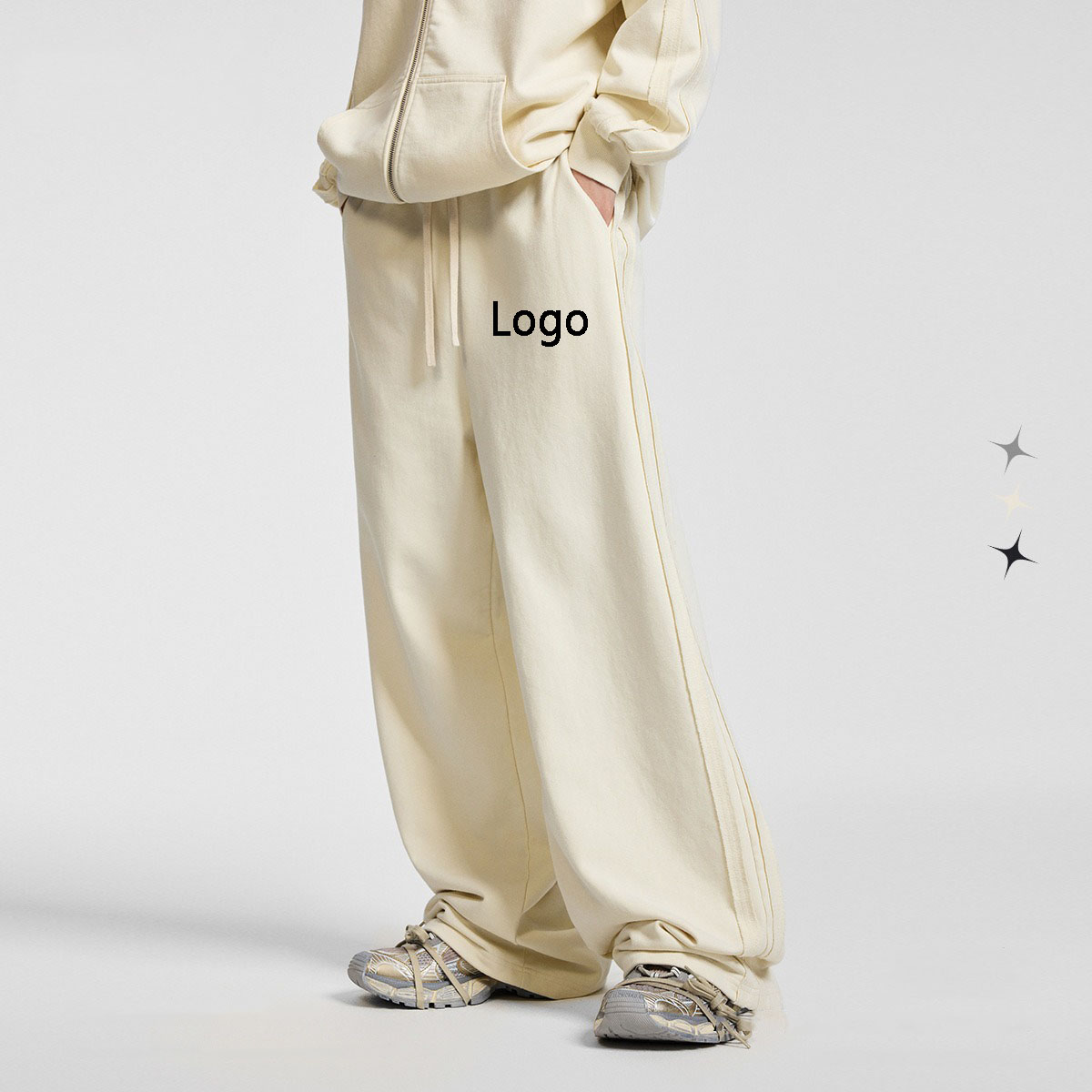 90988+90989 China Custom 450 G/M Zip Up Hoodie Fabricantes