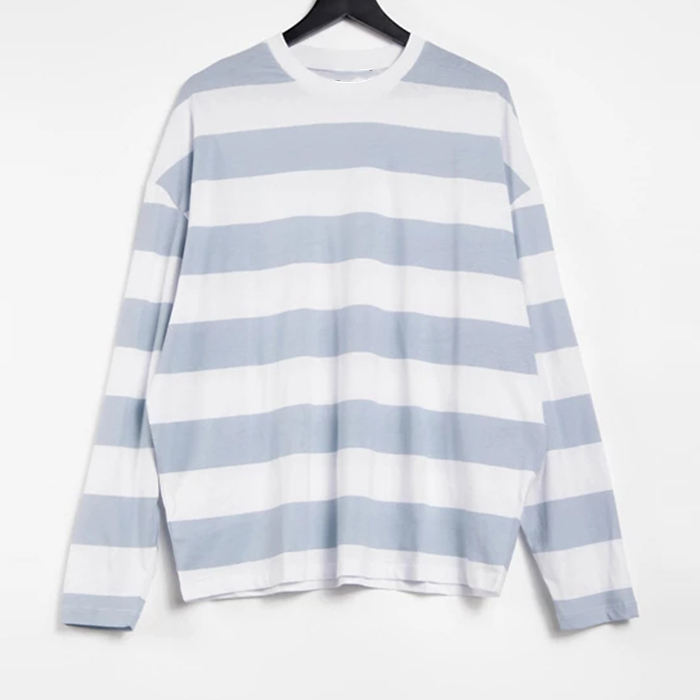 ขายส่งผ้าฝ้ายพรีเมี่ยมคุณภาพสูงผู้ชายเสื้อยืดวางไหล่ลายเต็มแขนเสื้อยืดสำหรับผู้ชาย