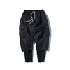 OEM-producent Tilpas Pure Color M&aelig;nd Multifunktionelle joggingbukser med sn&oslash;re Cargobukser Streetwear m&aelig;nds bukser