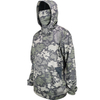 Pengilang OEM Logo Tersuai 100% Poli Bonded Microfleece Penutup Muka Bertopeng Lelaki Taktikal Memancing Hoodie