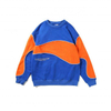 OEM Κατασκευαστής Αντίθεσης Χρώμα Νέα Street Style Printing Crewneck Φούτερ Ανδρικά Παλτό