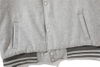 OEM-Hersteller kundenspezifische Herrenbekleidung Baseballuniform Farbblock Chenille bestickte Freizeitmanteljacke