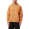 OEM-producent Engros Fleece-h&aelig;ttetr&oslash;jer med lynl&aring;s Regular Fit M&aelig;nd Almindelig blank brun fleece-sweatshirt-h&aelig;ttetr&oslash;jer