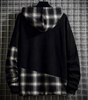Producent OEM Niestandardowy blok kolor&oacute;w w kratę Casual Niestandardowa bluza Ponadgabarytowe bluzy z kapturem