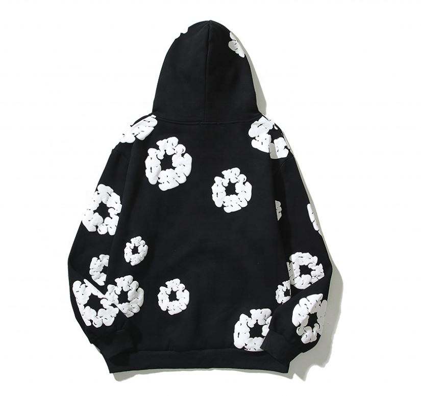 OEM Gy&aacute;rt&oacute; Testreszabott Puff nyomtat&aacute;s H&eacute;tk&ouml;znapi Egy&eacute;ni pul&oacute;ver Nagy m&eacute;retű kapucnis pul&oacute;verek F&eacute;rfi pul&oacute;verek