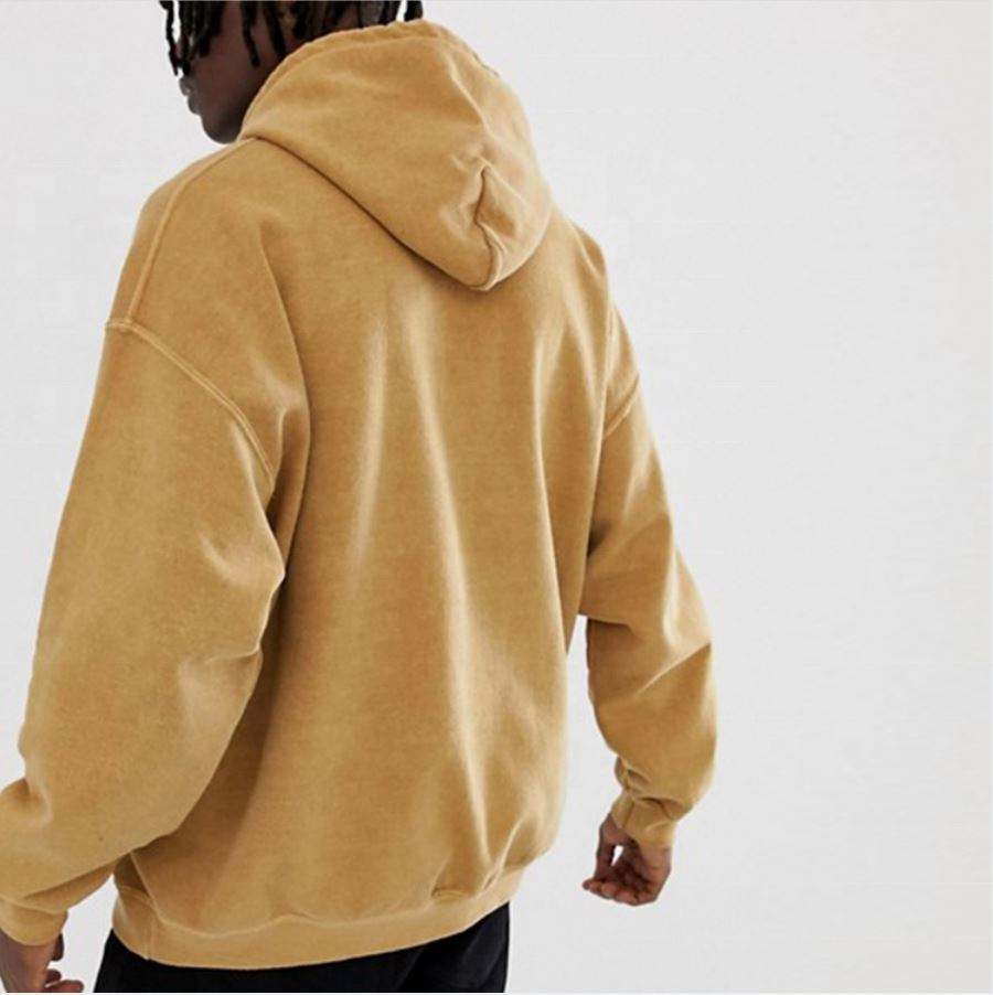 OEM Manufacturer Custom Mens Cottonus Vintage lavit Overdye Oversized Iacta humerum Hoodie
