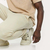 Custom Tapered Solid Color Drawstring Elastic Waist Men Sweatpants