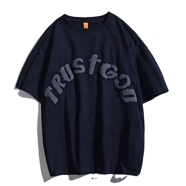 Camiseta masculina personalizada 100% algod&atilde;o com estampa de sopro grande