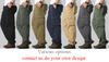 Pantalon tactique personnalis&eacute;, couleur unie, fonctionnel, multi-poches, pantalon Cargo d'ext&eacute;rieur pour hommes