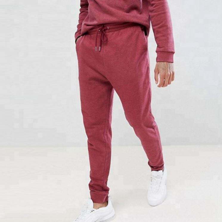 Hip Hop Clothing 100% Cotton Crew neck Men Custom Tracksuit
