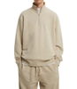 Gro&szlig;handel Blank Fleece Jogger Anz&uuml;ge OEM Plain Loose Casual 1/4 Zip Sweatshirts