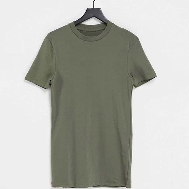 T Shirt Pengilang Fesyen Tersuai Tshirts Lengan Pendek Plain Muscle Fit Mens Gym Tshirt
