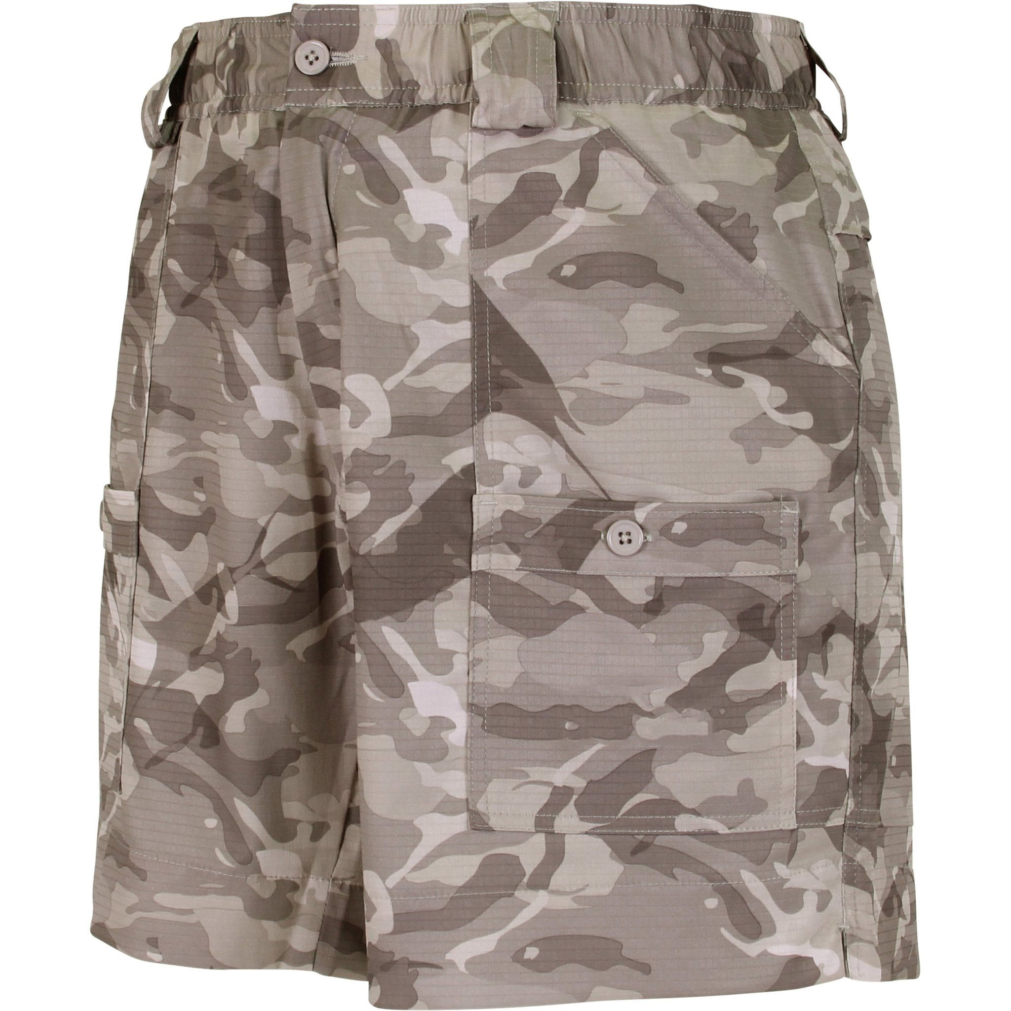 OEM ražotāja pielāgots logotips 95% poliesters 5% elastāns Camo Quick Dry vīriešu makšķerēšanas šorti