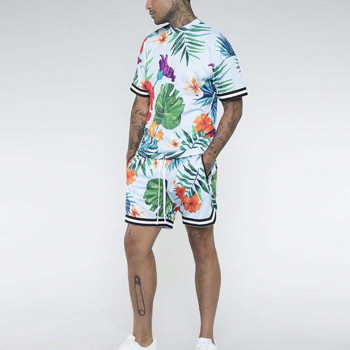 Shorts de basquete masculino com cord&atilde;o el&aacute;stico por atacado OEM