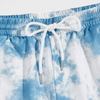 Фабрични персонализирани мъжки къси панталони Allover Tie Dye Printed Drawstring Waist Мъжки шорти