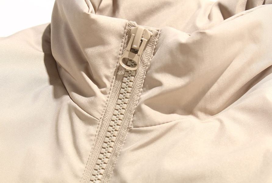 OEM Manufacturer Custom Men's Cotton Stand Collar Casual Solid Color Coat Jacket
