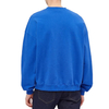 CUSTOM LOGO HOMINES CREWNECK DESULTOR LOOPBACK Cotton Jersey CAMPI Sweatshirt cum Macropus Pocket