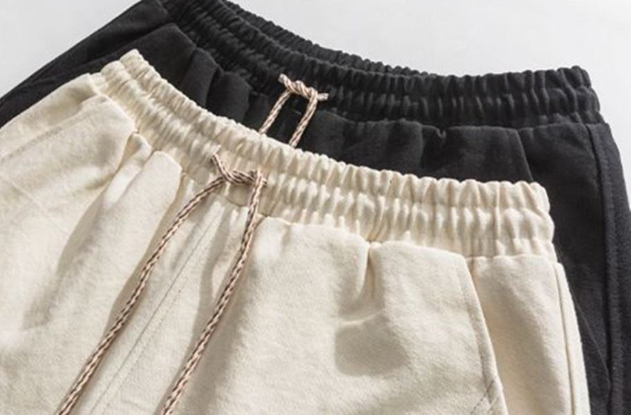 Pantalons pour hommes, fabricant OEM, Leggings amples brod&eacute;s avec appliques, jogging d&eacute;contract&eacute; de rue, pantalons personnalis&eacute;s pour hommes