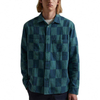 OEM-Hersteller Custom Button Up Herren Langarm kariertes Karohemd mit Brusttaschen
