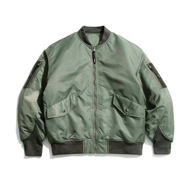 El fabricante del OEM modific&oacute; la chaqueta suelta retra de la capa del algod&oacute;n del Workwear del vuelo para requisitos particulares de los hombres