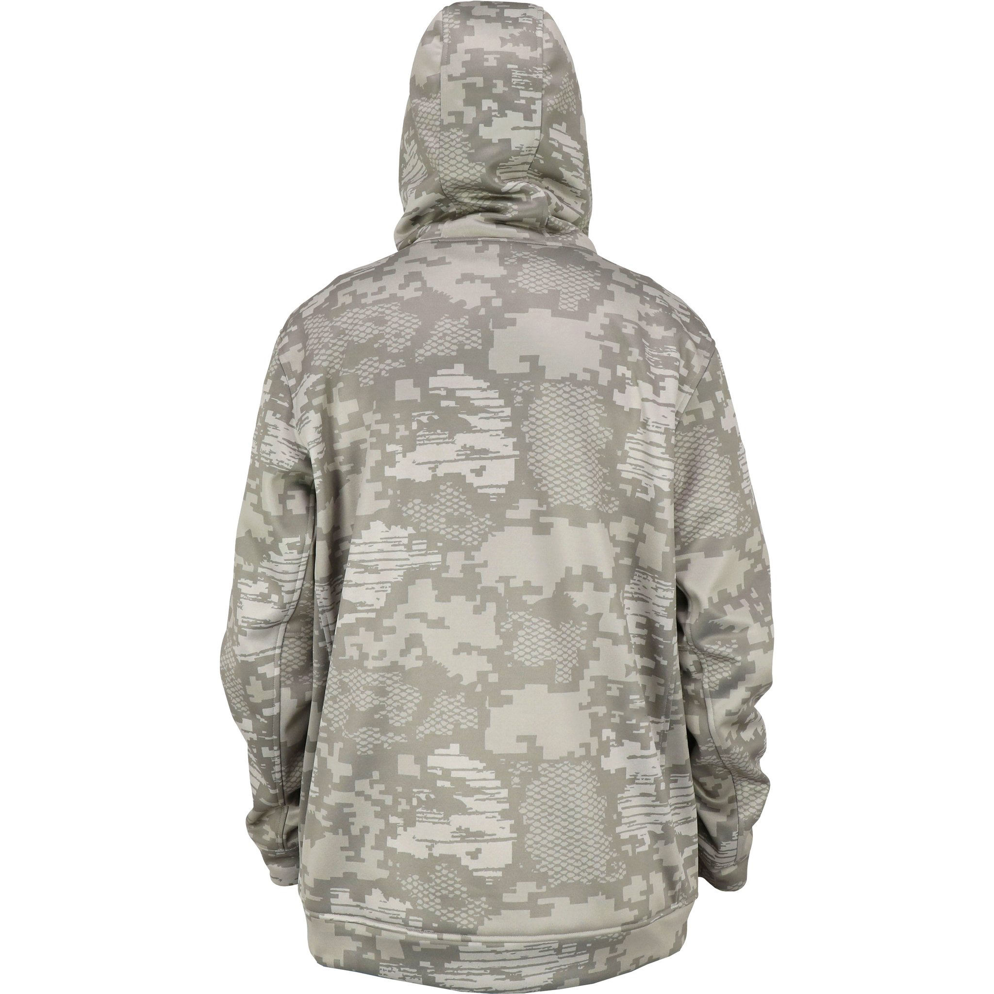 Pengilang OEM Logo Tersuai 100% Poli Bonded Microfleece Penutup Muka Bertopeng Lelaki Taktikal Memancing Hoodie