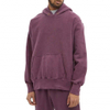 Felpa oversize tinta in capo senza coulisse del produttore OEM Felpa con cappuccio lavata vintage in cotone pesante al 100%.