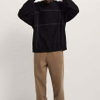 Pull &agrave; manches longues pour hommes, fabricant OEM, French Terry, mode Street, sweat-shirt vierge uni