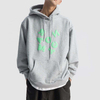 Fabricante OEM personalizado 3D Puff Hoodie homens mulheres 100% algod&atilde;o velo oversized capuz impress&atilde;o de espuma com capuz