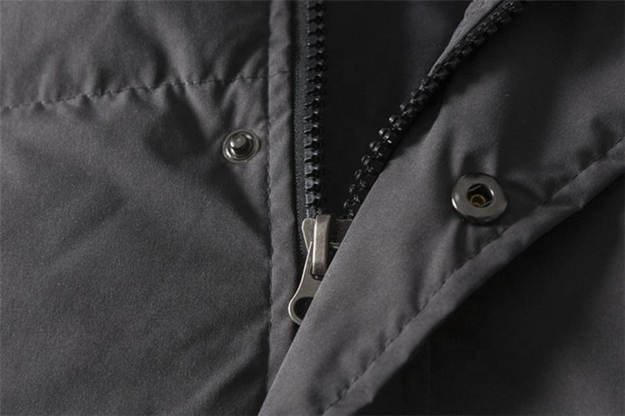 OEM v&yacute;robce Zak&aacute;zkov&yacute; p&aacute;nsk&yacute; bavlněn&yacute; kab&aacute;t Retro Pure Colour Simple Stand Collar Down Jacket