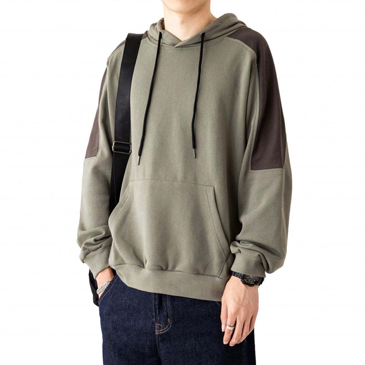 OEM v&yacute;robce Mikiny Unisex P&aacute;nsk&eacute; Dlouh&yacute; ruk&aacute;v Bio Bavlna Oversized Obyčejn&yacute; Vlastn&iacute; Mikiny Pulovr